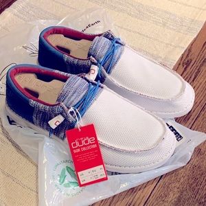 Hey Dude Wally Sox Funk Blue Red USA red white & blue